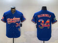Custom #34 Royal LAD Baseball Shirt Top