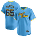 Custom #65 City Connect MIL Baseball Shirt Top