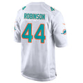Custom #44 White MIA Football Shirt Top