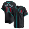 Custom Arizona Diamondbacks Jersey – Black