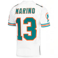 Custom #13 White 1995 Throwback MIA Football Shirt Top