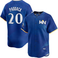 Custom #20 City Connect MIN Baseball Shirt Top