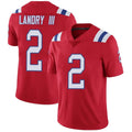 Custom #2 Red NE Football Shirt Top