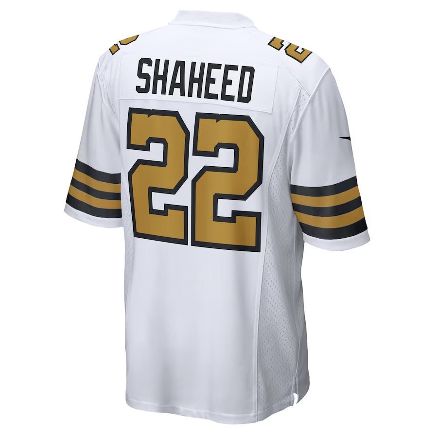 Custom #22 White NO Football Shirt Top