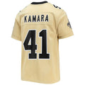 Custom #41 Gold NO Football Shirt Top
