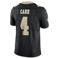 Custom #4 Black NO Football Shirt Top