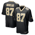 Custom #87 Black NO Football Shirt Top