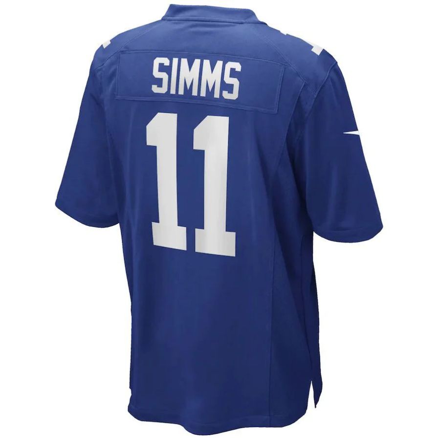 Custom #11 Royal NYG Football Shirt Top
