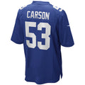 Custom #53 Royal NYG Football Shirt Top