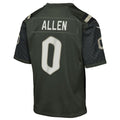 Custom #0 Green NYJ Football Shirt Top