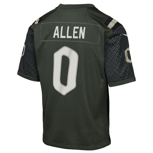 Custom #0 Green NYJ Football Shirt Top