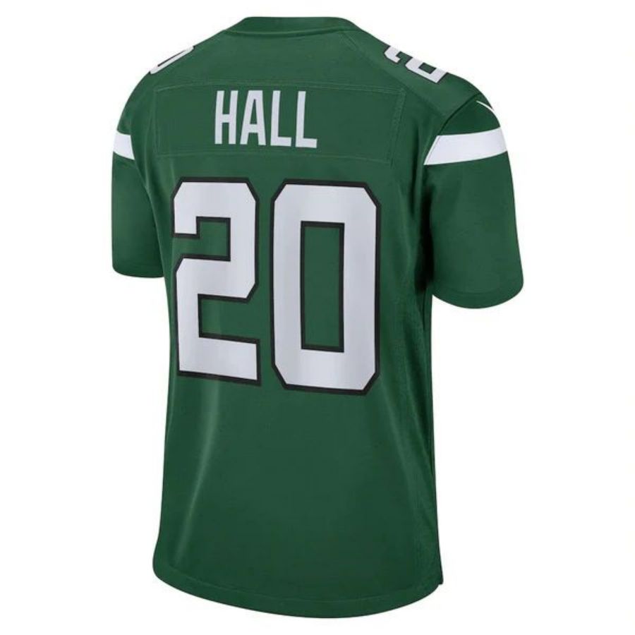 Custom #20 Green NYJ Football Shirt Top