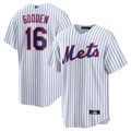 Custom #16 White NYM Baseball Shirt Top