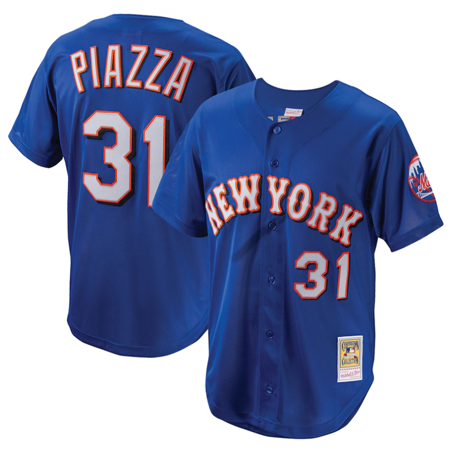 Custom #31 Royal NYM Baseball Shirt Top