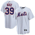 Custom #39 White NYM Baseball Shirt Top