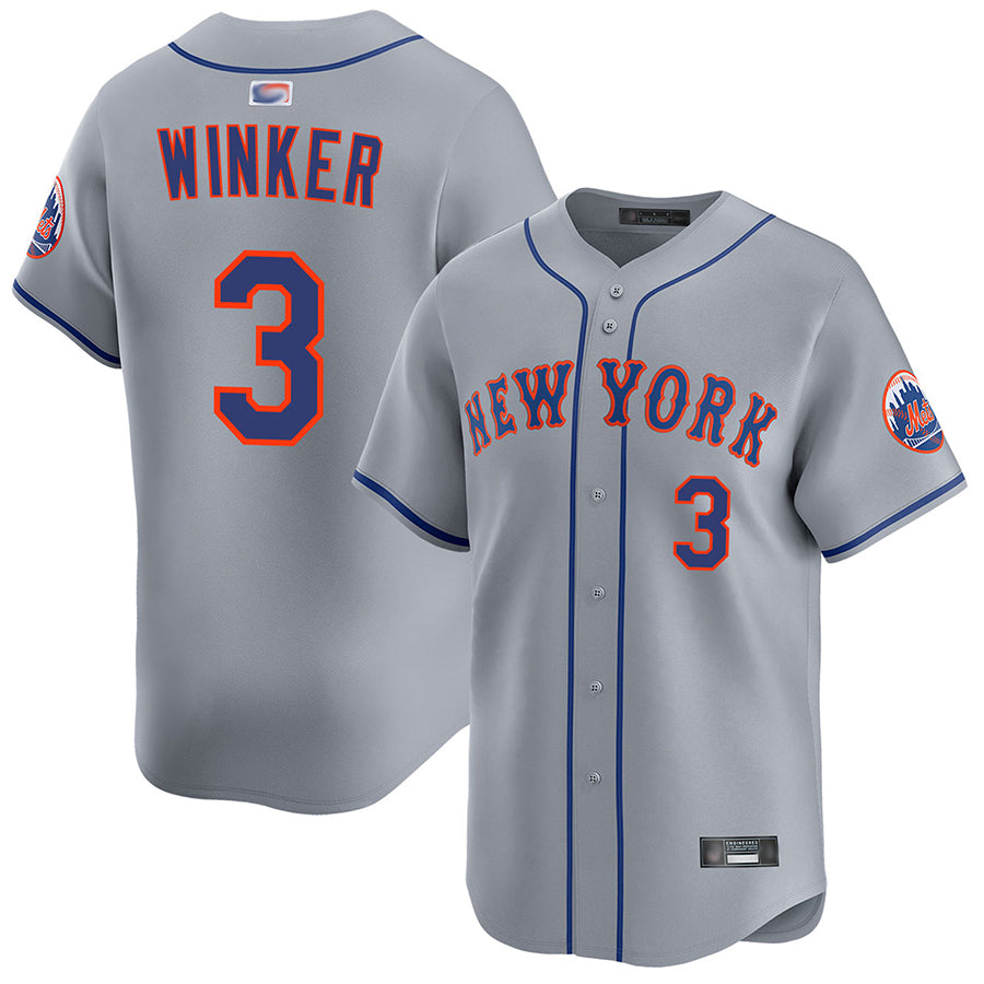Custom #3 NYM Baseball Shirt Top