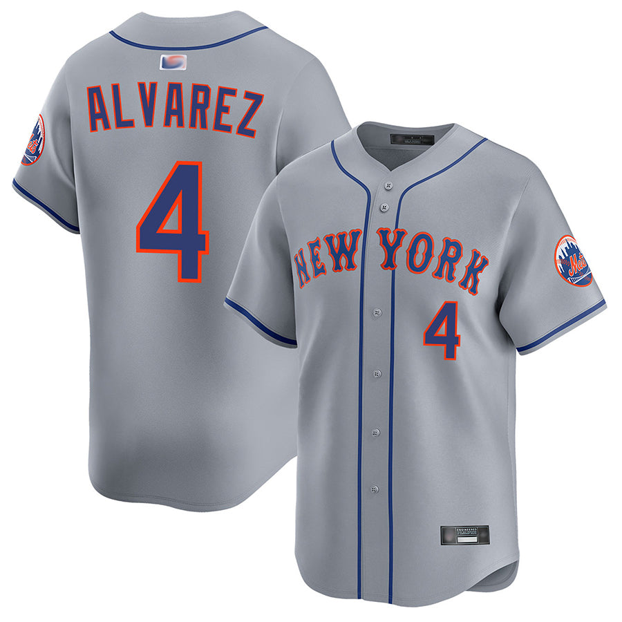 Custom #4 NYM Baseball Shirt Top