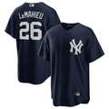 Custom #26 Navy NYY Baseball Shirt Top