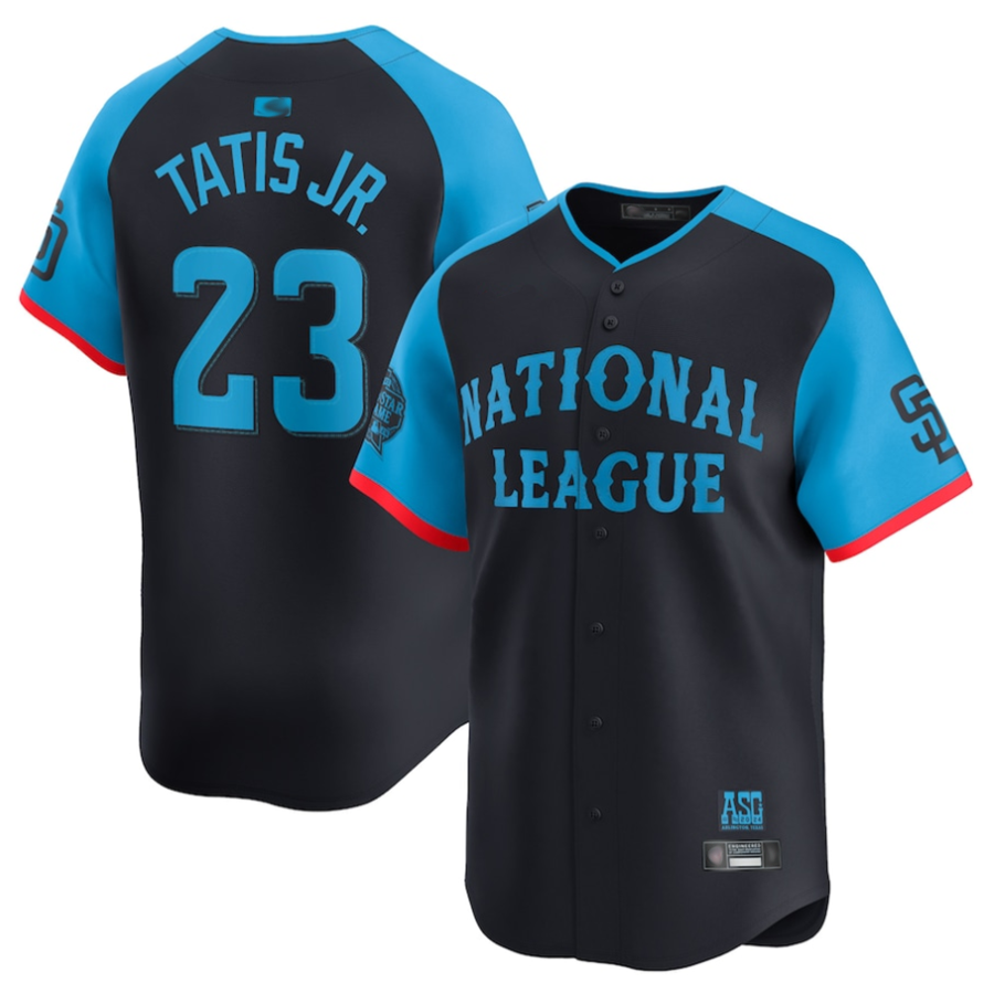 Custom #23 Navy All Star Baseball Shirt Top