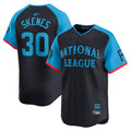 Custom #30 Navy All Star Baseball Shirt Top