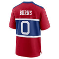 Custom #0 Red NYG Football Shirt Top