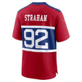 Custom #92 Red NYG Football Shirt Top