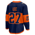 NY.Islanders #27 Anders Lee Fanatics Player Game Jersey ¨C Navy Stitched American Hockey Jerseys