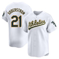Custom #21 White OAK Baseball Shirt Top
