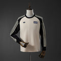 Oasis Tour Three-Striped Long-Sleeve Jersey - Beige