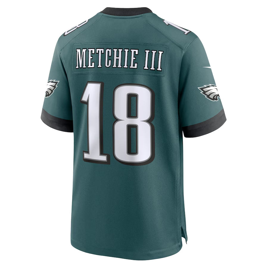 Custom #18 Midnight Green PHI Football Shirt Top