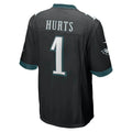 Custom #1 Black PHI Football Shirt Top
