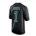 Custom #1 Black PHI Football Shirt Top
