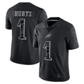 Custom #1 Black PHI Football Shirt Top