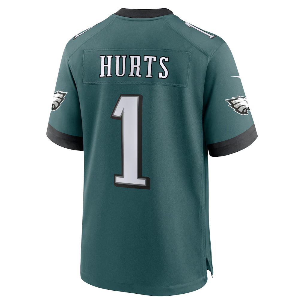 Custom #1 Midnight Green PHI Football Shirt Top