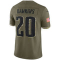Custom #20 Olive PHI Football Shirt Top