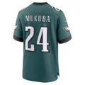 Custom #24 Midnight Green PHI Football Shirt Top