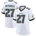 Custom #27 White PHI Football Shirt Top