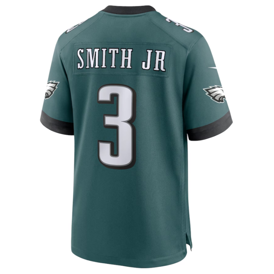 Custom #3 Midnight Green PHI Football Shirt Top