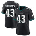 P.Eagles #43 Ben VanSumeren Player Black Game Football Jerseys