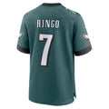 Custom #7 Midnight Green PHI Football Shirt Top
