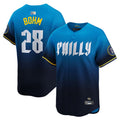 P.Phillies #28 Alec Bohm Player City Connect Limited Baseball Jerseys