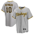P.Pirates #10 Bryan Reynolds Player Gray Replica Baseball Jerseys