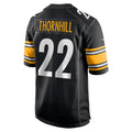 Custom #22 Black PIT Football Shirt Top