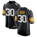Custom #30 Black PIT Football Shirt Top