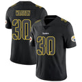 Custom #30 Black PIT Football Shirt Top