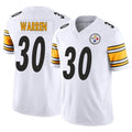 Custom #30 White PIT Football Shirt Top