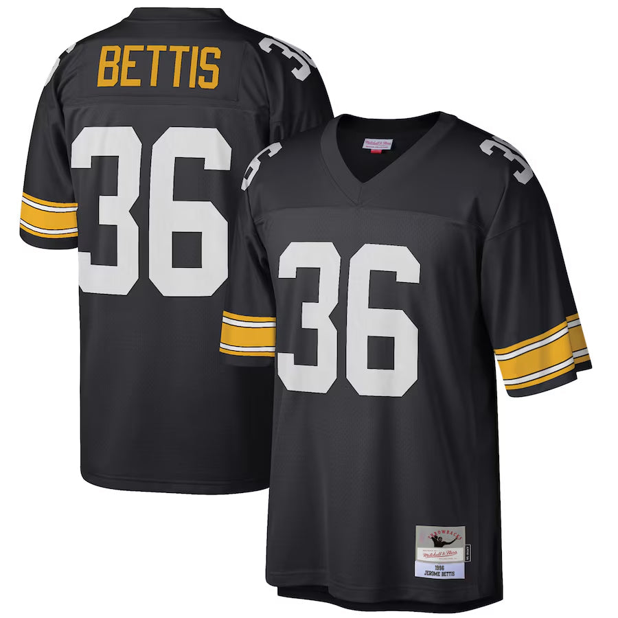 Custom #36 Black 1996 PIT Football Shirt Top