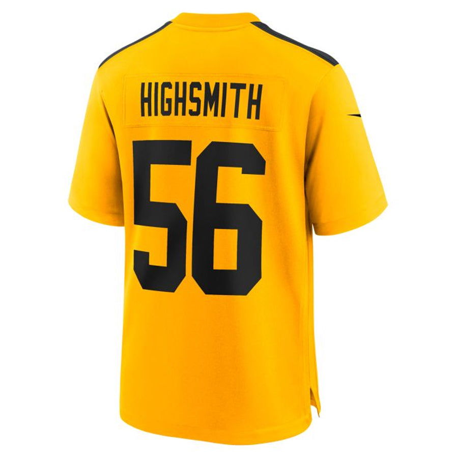 Custom #56 Gold PIT Football Shirt Top