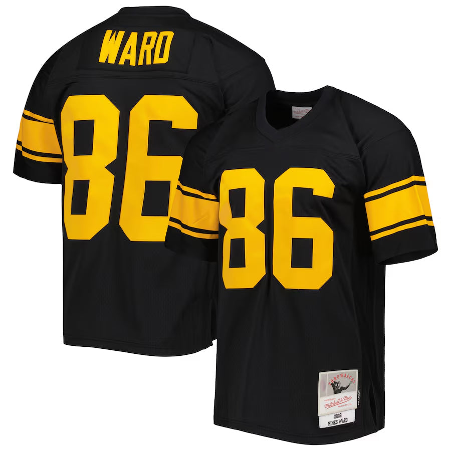 Custom #86 Black PIT Football Shirt Top