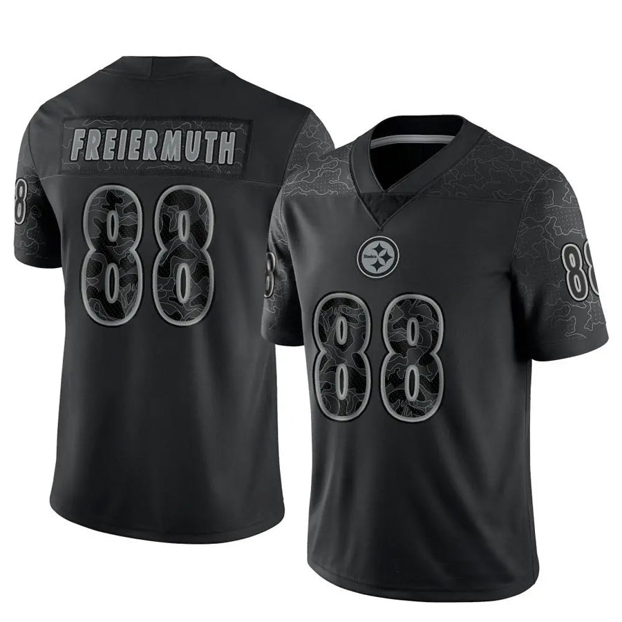 Custom #88 Black PIT Football Shirt Top